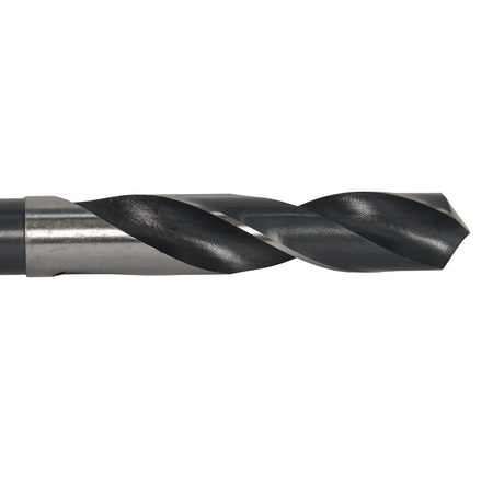 Drill America 27/32" Reduced Shank HSS Drill Bit 1/2" Shank, Overall Length: 6" D/ARSD27/32